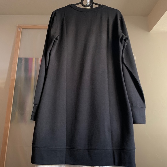 Worn once Gentle Fawn Matisse Black rayon poly mini Dress like new - Picture 2 of 4